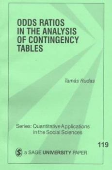 Paperback Odds Ratios in the Analysis of Contingency Tables Book
