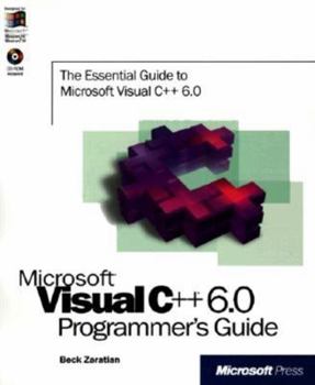 Paperback Microsoft Visual C++: Programmers Guide [With *] Book