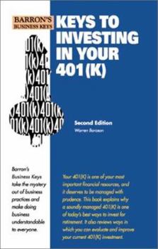 Paperback Keys to Investing in Your 401(k) Book