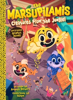 Hardcover The Marsupilamis: Creatures from the Jungle!: An Original Graphic Novel Book