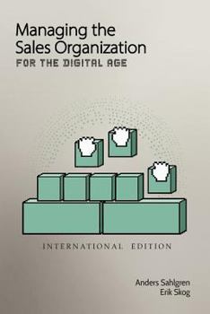 Paperback Managing the Sales Organization: For the Digitial Age Book