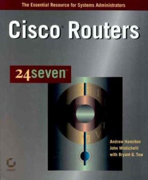 Paperback Cisco Routers 24seven Book