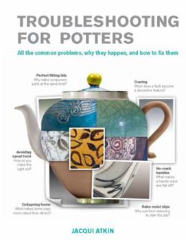 Paperback Trouble-Shooting for Craft Potters: All the Common Problems, Why They Happen, and How to Fix Them Book