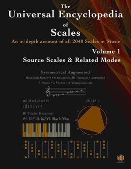 Paperback The Universal Encyclopedia of Scales Volume 1: Source Scales & Related Modes Book