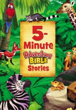 Hardcover 5-Minute Adventure Bible Stories Book