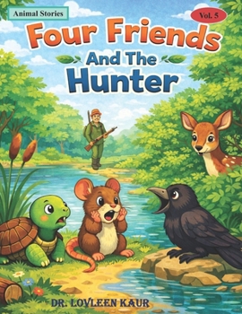 Paperback Four Friends And The Hunter Book