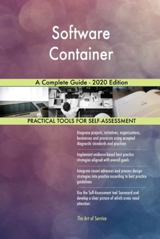 Paperback Software Container A Complete Guide - 2020 Edition Book