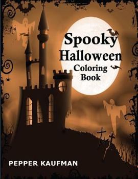 Paperback Spooky Halloween Coloring Book