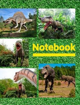 Paperback Dinosaur Notebook Book