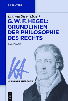 Paperback G. W. F. Hegel: Grundlinien der Philosophie des Rechts [German] Book