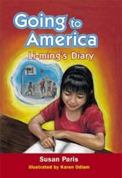 Paperback Going to America : Li-Ming's Diary Book