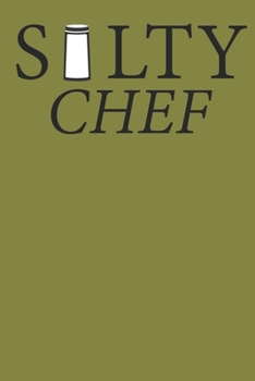 Paperback Salty Chef: Recipe Book To Write In Custom Cooking Recipes Book