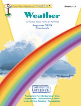 Paperback Weather: Grades 1-3 (Investigating science series) Book