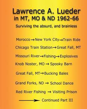 Paperback Lawrence A. Lueder in MT, MO & ND 1962-66 Book