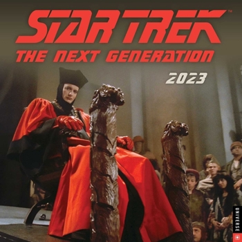 Calendar Star Trek: The Next Generation 2023 Wall Calendar Book