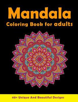 Paperback Mandala Coloring Book For Adults: Stress Relieving Patterns For Relaxation Book