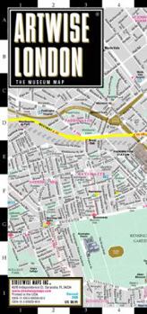 Map Artwise London Museum Map - Laminated Museum Map of London, England Book