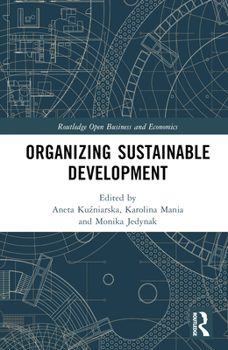Hardcover Organizing Sustainable Development Book