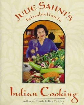 Paperback Julie Sanhi's Introduction to Indian Cooking Book