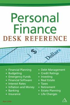 Paperback Personal Finance Desk Reference Book