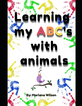 Paperback Learning My ABC's With Animals Book