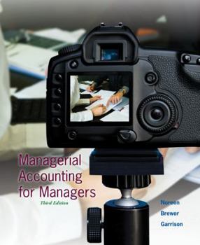 Hardcover Managerial Accounting for Managers Book