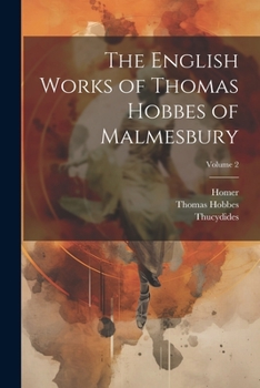 Paperback The English Works of Thomas Hobbes of Malmesbury; Volume 2 Book
