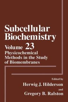 Paperback Physicochemical Methods in the Study of Biomembranes Book