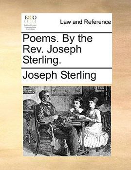 Paperback Poems. by the REV. Joseph Sterling. Book