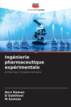 Paperback Ingénierie pharmaceutique expérimentale [French] Book