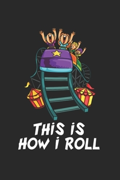 Achterbahn Notizbuch: Achterbahn Notizbuch für Liebhaber / Notizheft / Notizblock A5 (6x9in) Dotted Notebook / Punkteraster / 120 gepunktete Seiten (German Edition)