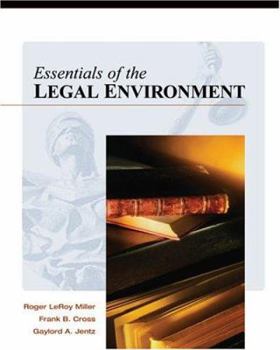 Paperback Essentials of the Legal Environment Book