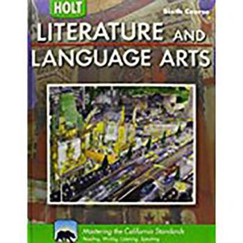 Hardcover Holt Literature and Language Arts: Student Edition Grade 12 2009 Book