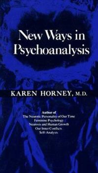 Paperback New Ways in Psychoanalysis Book