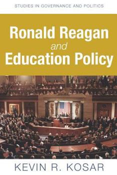 Paperback Ronald Reagan and Education Policy Book