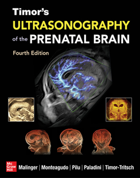 Hardcover Timor's Ultrasonography of the Prenatal Brain, Fourth Edition Book