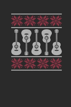 Paperback Christmas Guitar: Graph Paper Notebook (6" x 9" - 120 pages) Christmas Themed Notebook for Daily Journal, Diary, and Gift Book