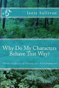 Why Do My Characters Behave That Way? : Three Aspects of Character Development