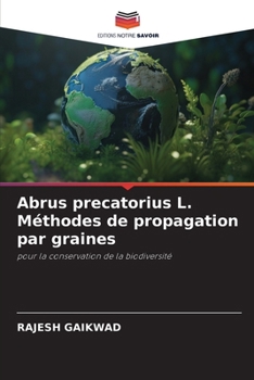 Paperback Abrus precatorius L. Méthodes de propagation par graines [French] Book
