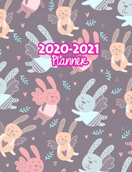 2020-2021 Planner: Two Year Calendar Organizer and Goal Journal | January 2020 - December 2021 Daily, Weekly and Monthly Planner Book with Back Sticker Expression Wall for 2 Years | Design Code 459941