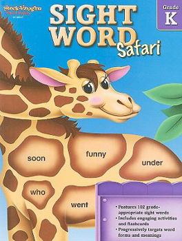 Paperback Sight Word Safari: Reproducible Grade K Book