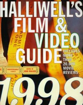 Paperback Halliwell's Film and Video Guide: Includes More Than 20,000 Movie Reviews Book
