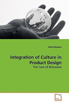 Paperback Integration of Culture in Product Design Book