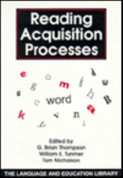 Hardcover Reading Acquisition Processes Book