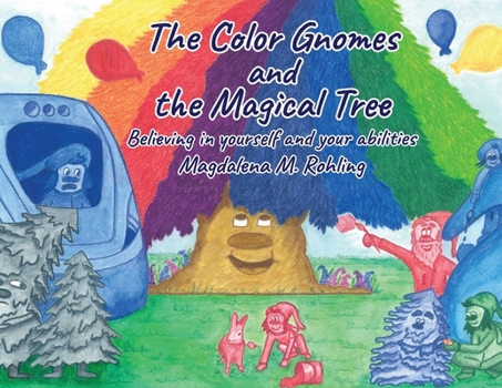 Paperback The Color Gnomes and the Magical Tree [Large Print] Book