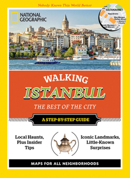 Paperback National Geographic Walking Istanbul: The Best of the City Book