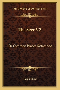 Paperback The Seer V2: Or Common Places Refreshed Book