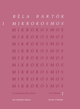 Paperback Bela Bartok: Mikrokosmos, Nos. 1-36: 153 Progressive Piano Pieces Book