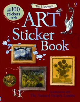 Art Sticker Book - Book  of the Usborne Sticker Books
