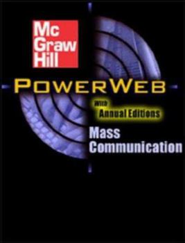 Paperback Mass Communication: Living in a Media World with Media World CD-Rom and PowerWeb Book